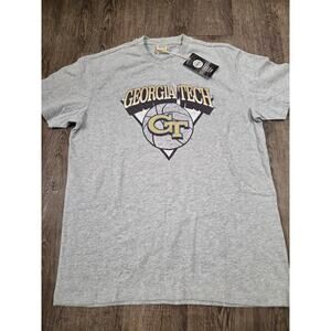 Georgia Tech NWT 19Nine Thick Short Sleeve Men's Tshirt Large